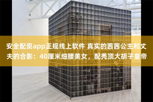 安全配资app正规线上软件 真实的茜茜公主和丈夫的合影：40厘米细腰美女，配秃顶大胡子皇帝