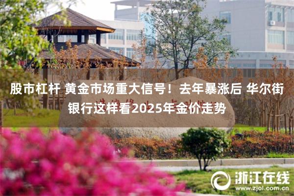 股市杠杆 黄金市场重大信号！去年暴涨后 华尔街银行这样看2025年金价走势