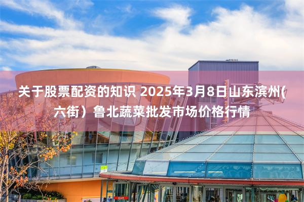 关于股票配资的知识 2025年3月8日山东滨州(六街）鲁北蔬菜批发市场价格行情